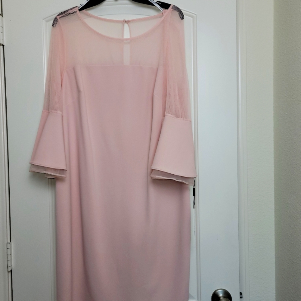 Calvin Klein Dress. Size 16. Pink or Mauve